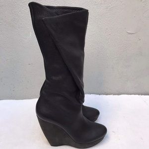 BALENCIAGA 8.5 black boots